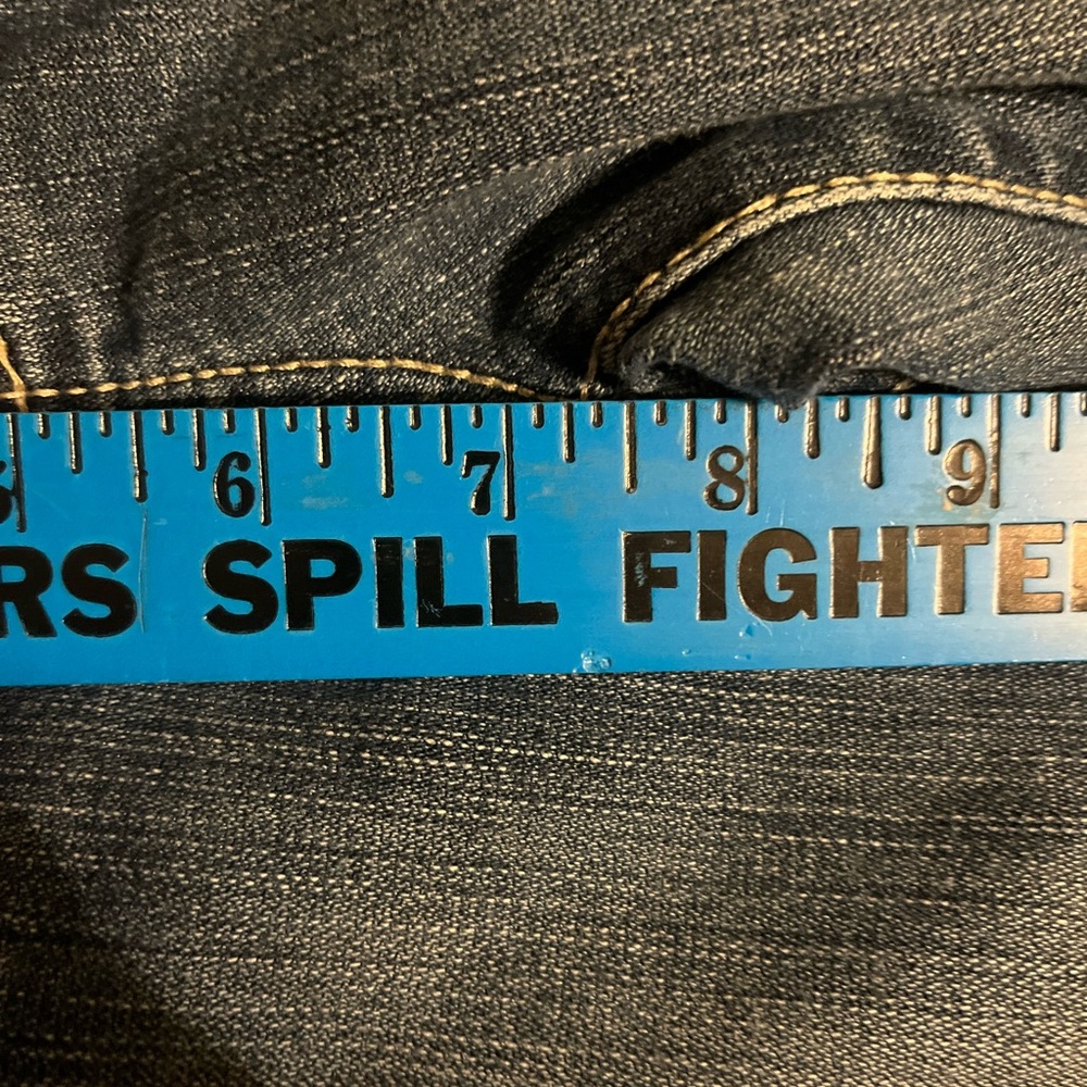 BKE Blue capri with Vintage Distressing size 30‎ - Picture 6 of 8